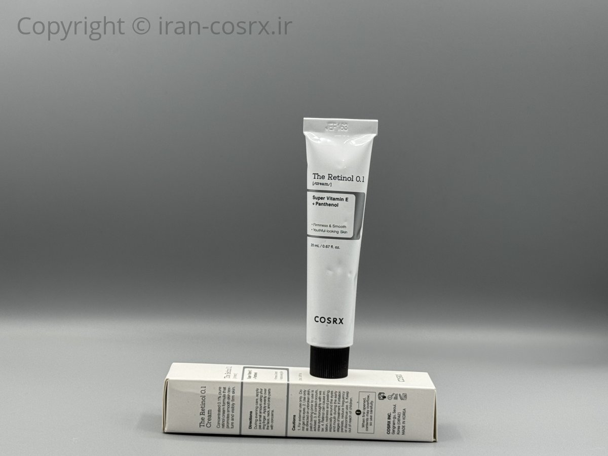 کرم رتینول 0.1 کوزارکس (ضد چروک) + کره‌‌ای اصل