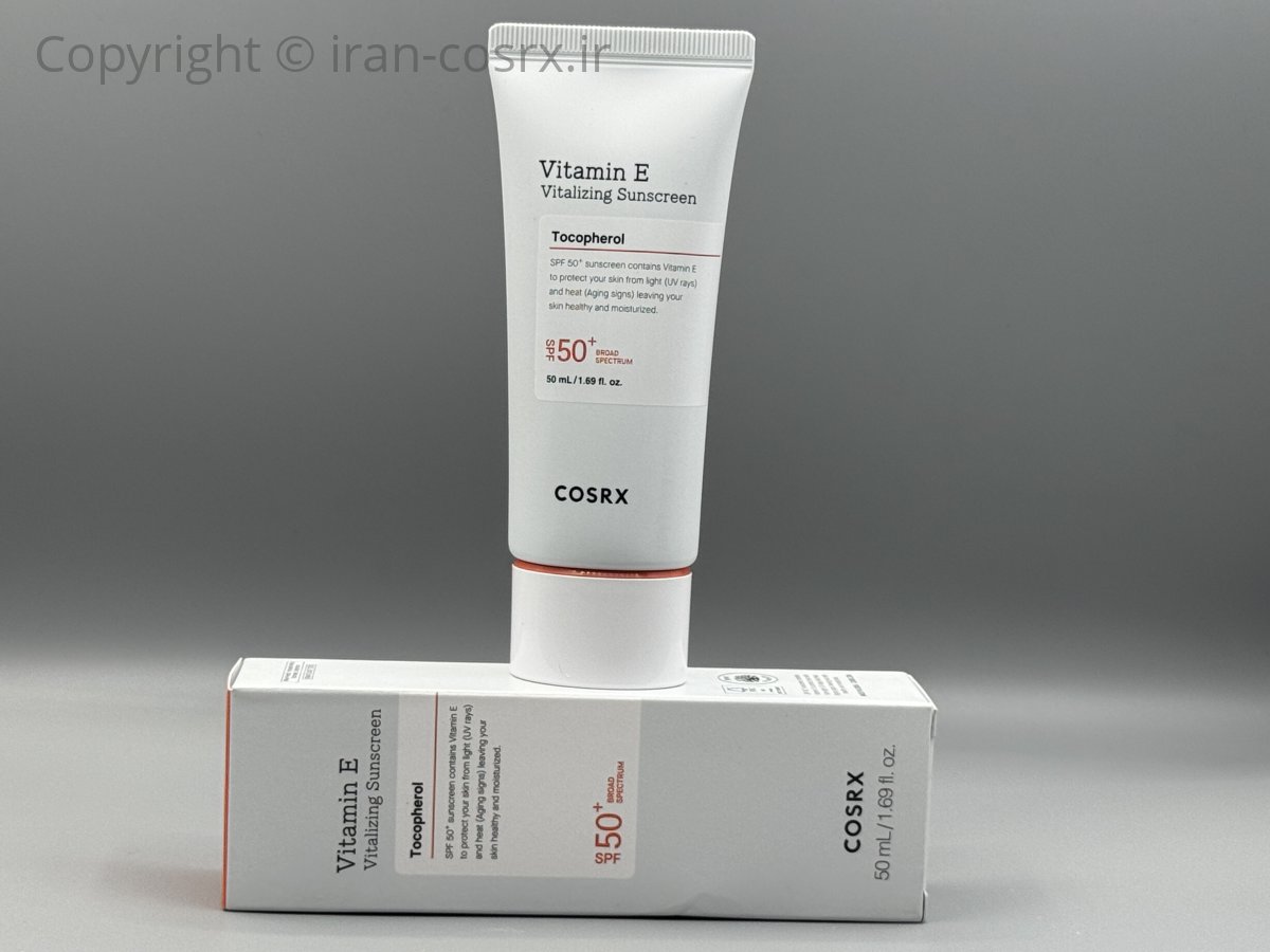 کرم ضد آفتاب ویتامین E کوزارکس + حاوی مرطوب کننده + اصل کره