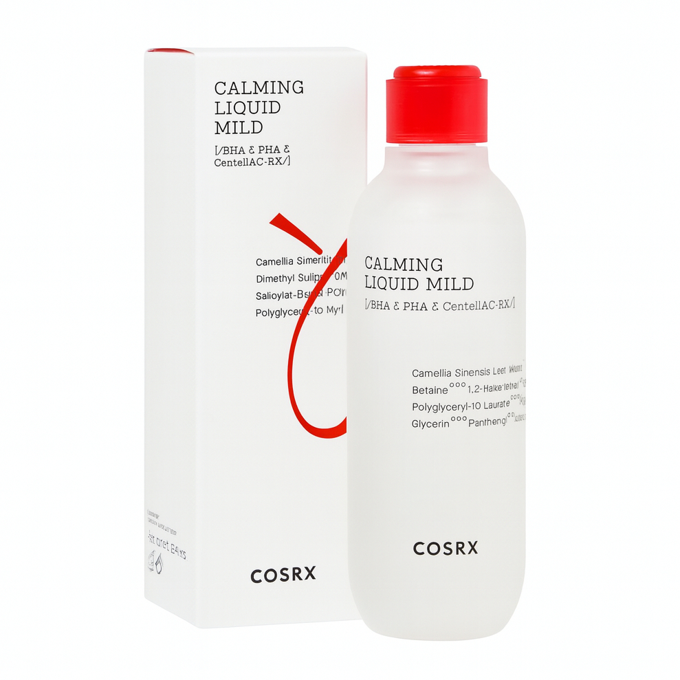 تونر تسکین‌دهنده و ضدجوش کوزارکس مدل AC Collection Calming Liquid Mild + حاوی عصاره چای سبز +  اصل کره